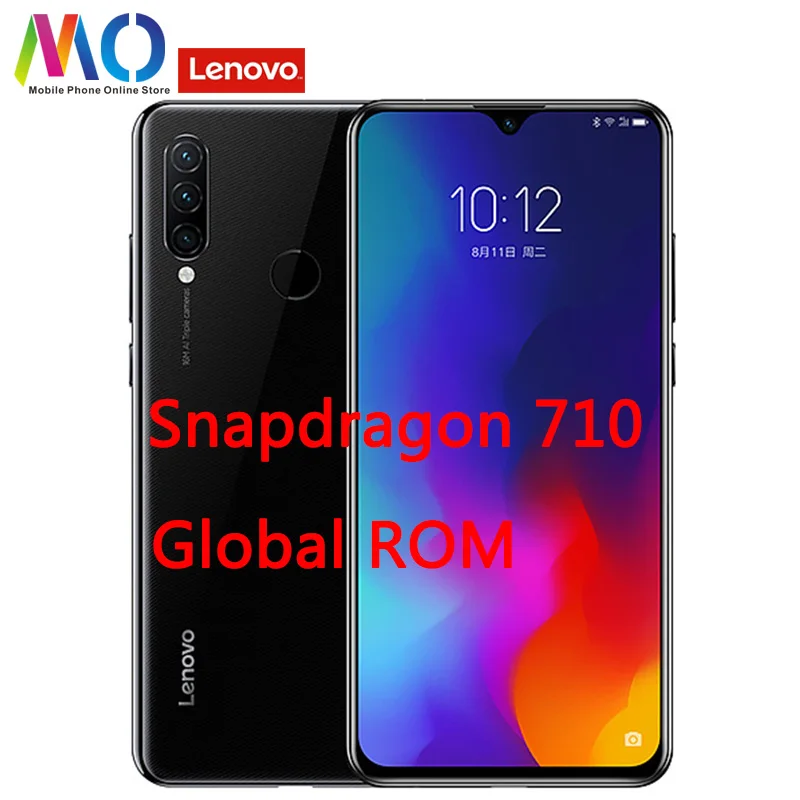 Lenovo Z6 Lite L38111 мобильный телефон Snapdragon 710 6 3 дюйма 4050 мАч большая батарея тройная