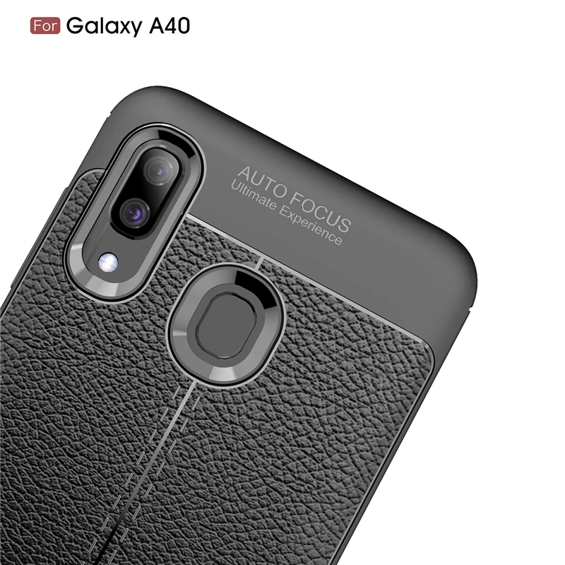 Чехол для Samsung Galaxy A40 стильный прочный силиконовый чехол-бампер A50 A70 чехол |