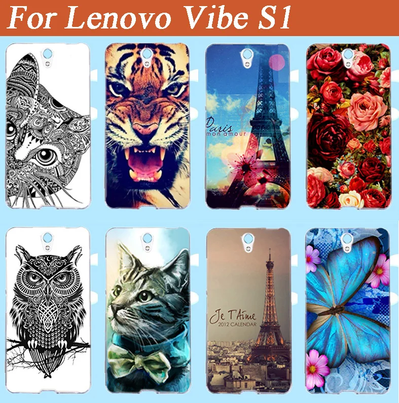 Высококачественный чехол из ТПУ с рисунком сделай сам для Lenovo Vibe S1 потрясающим