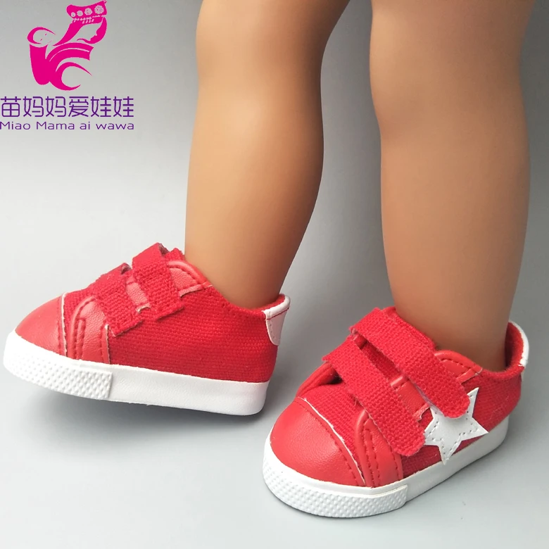 7 5 см кукла обувь sneackers для 18 дюймов кроссовки спортивная 17 обувь|Куклы| |