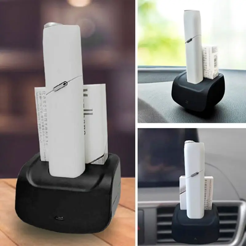 

Car Charger E-Cigarette Holder Type-C Organizer Portable Air Vent Bracket Mount Accessories for IQOS Multi Electronic Cigarette