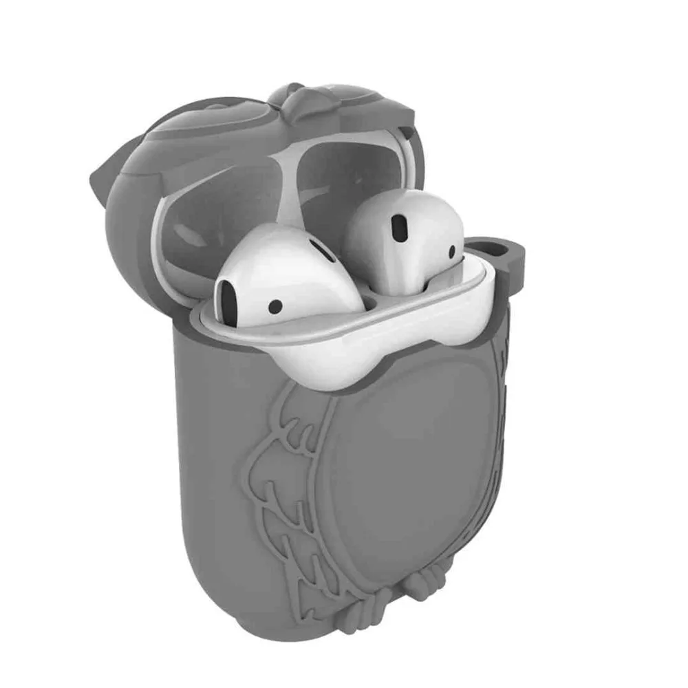 Защитный чехол для Airpods беспроводная Bluetooth гарнитура коробка зарядки с рисунком