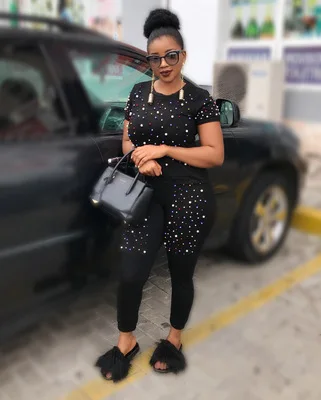 2018 Африканский Dashiki новый костюм красочные жемчуг Повседневный Костюм из
