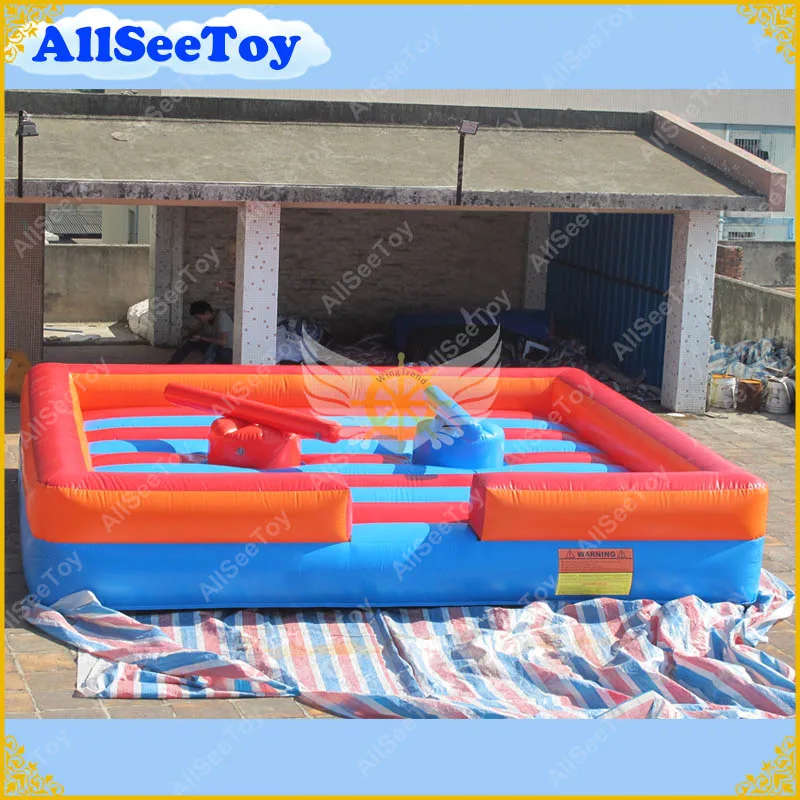 Новые надувные гладиаторские игры с бесплатным CE/UL воздуходувкой коммерческое