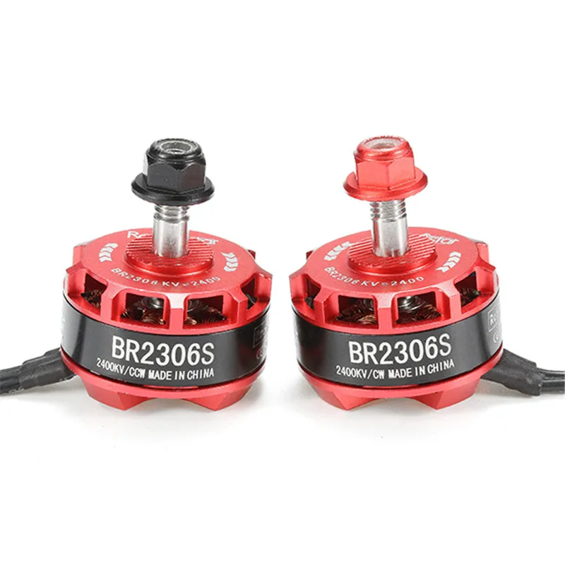 Racerstar BR2306S 2400KV Brushless Motor + TATTO 35A ST BLheli_32Bit Dshot1200 ESC 5040 4 Blade Prop Propeller For Racing Toys | Игрушки и