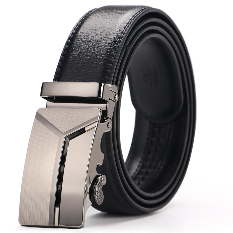 2019 новые ремни из натуральной кожи для мужчин автоматические мужские кожаный
