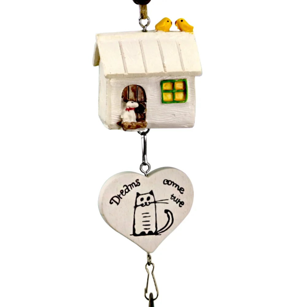 Новый полимерный домашний ветряной колокольчик медный поделки для сада наружный