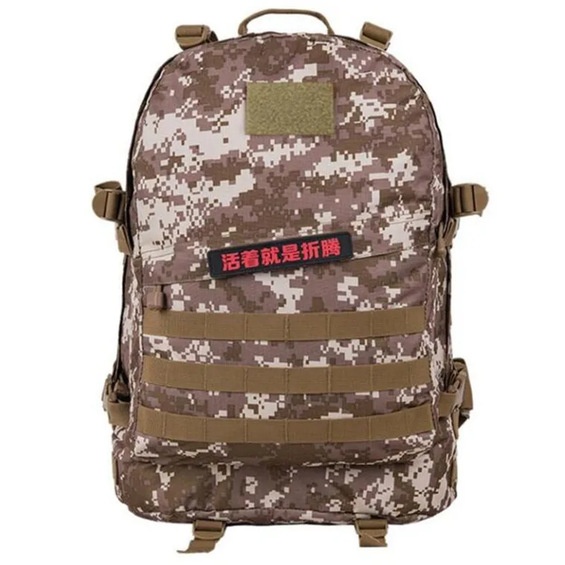 

3 d backpack male High quality female nylon 40 l travel bag camouflage military 17-inch computer School bag Fashion Men's bags
