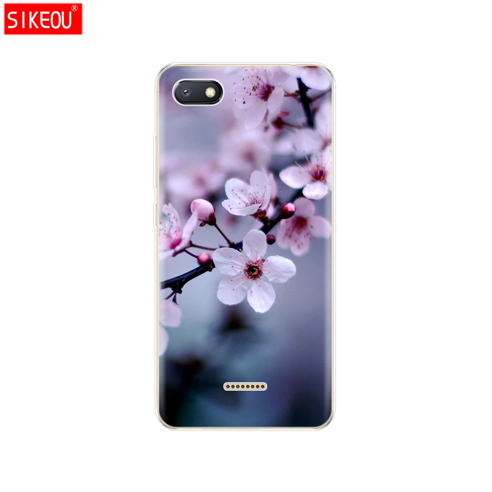 12092 Силиконовый чехол для xiaomi Redmi 6a, чехол с полной защитой, мягкая задняя крышка из ТПУ для телефона xiaomi Redmi 6 A, бампер Hongmi 6a, чехол с кошкой - Цвет: 12092
