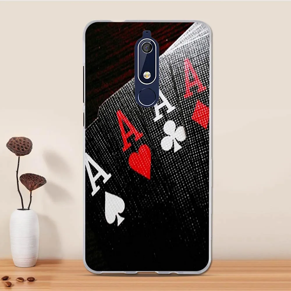 28 Чехол для Nokia 5,1 чехол силиконовый 3D мягкий чехол для телефона из ТПУ для Nokia5.1 Nokia 5. 1 Funda Coque для Nokia 5,1 чехол Capa Shell - Цвет: 28