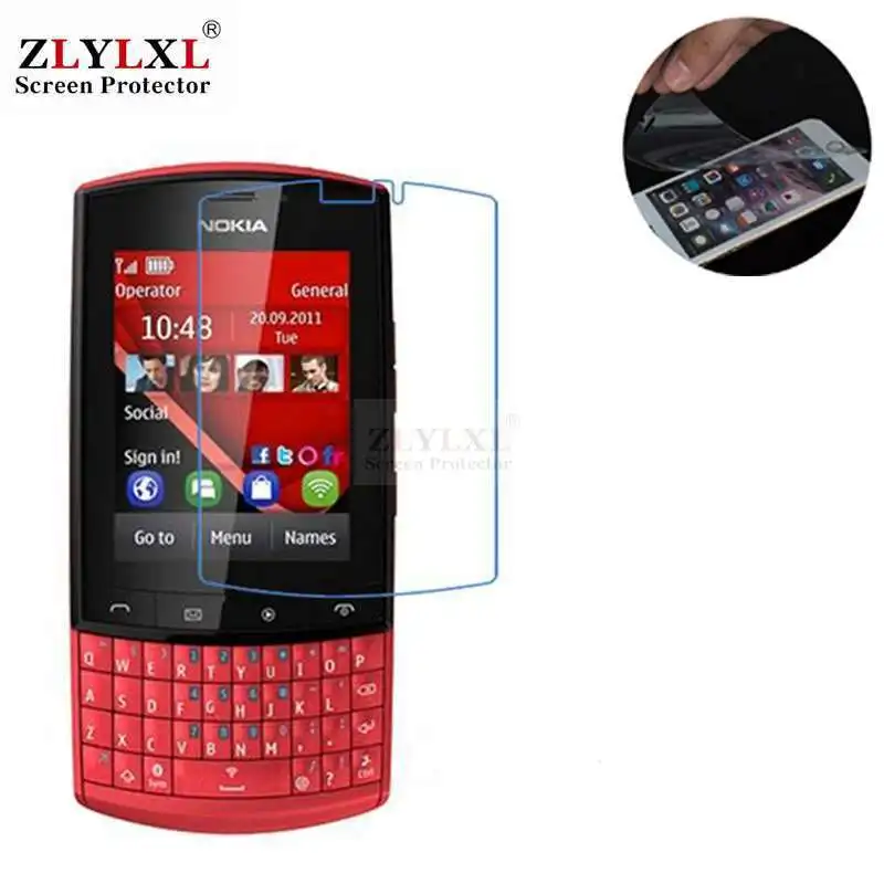 HD мягкая пленка для Nokia 5230 5800 5233 Asha 306 305 303 302 300 1019s Защитная пленка|Защитные стёкла