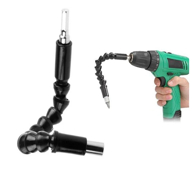 1 шт. 200 мм черная Гибкая электронная дрель|flexible shaft|bit extentionflexible shaft bits extention |