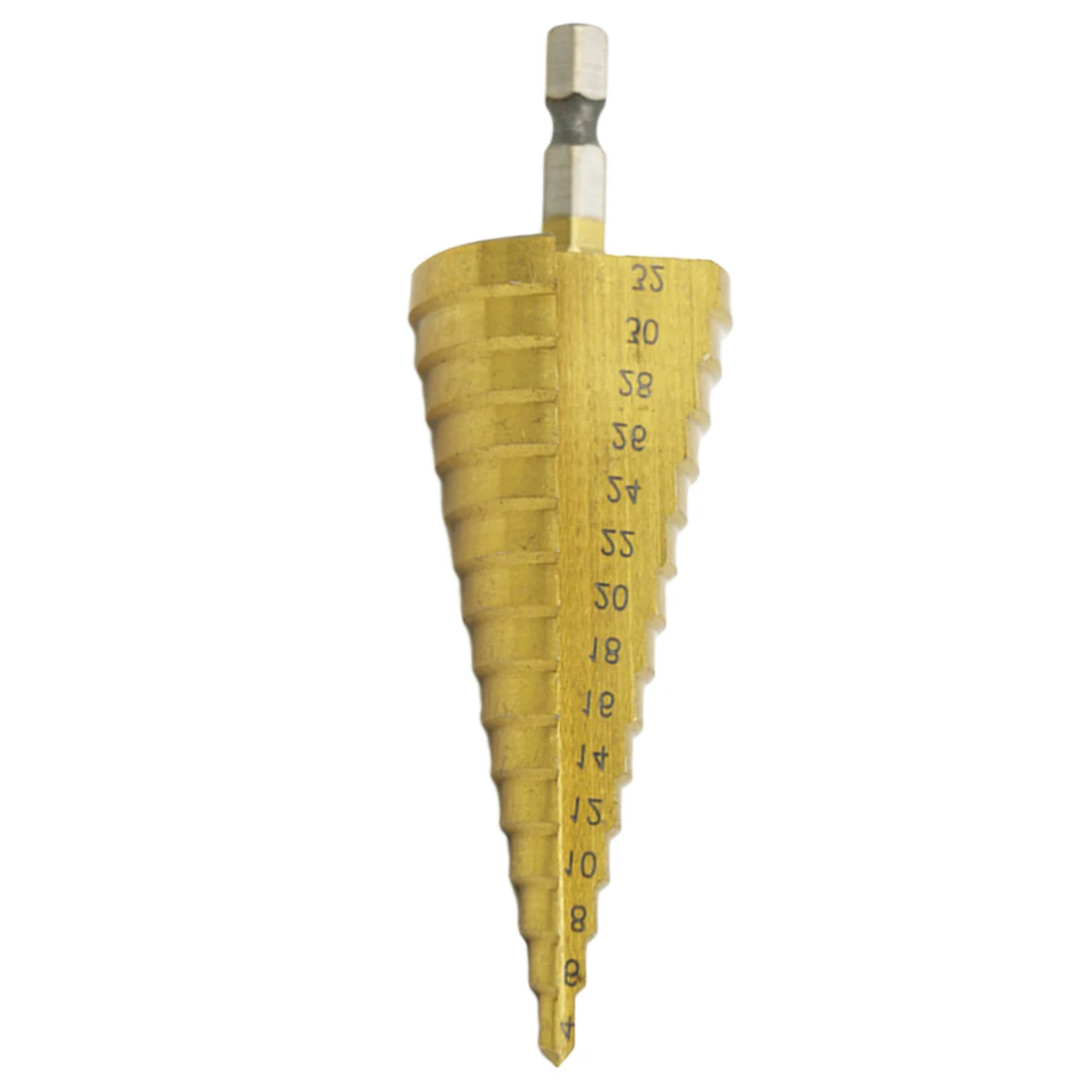 Ступенчатое сверло с титановым покрытием Шестиугольник-сверло для метала и