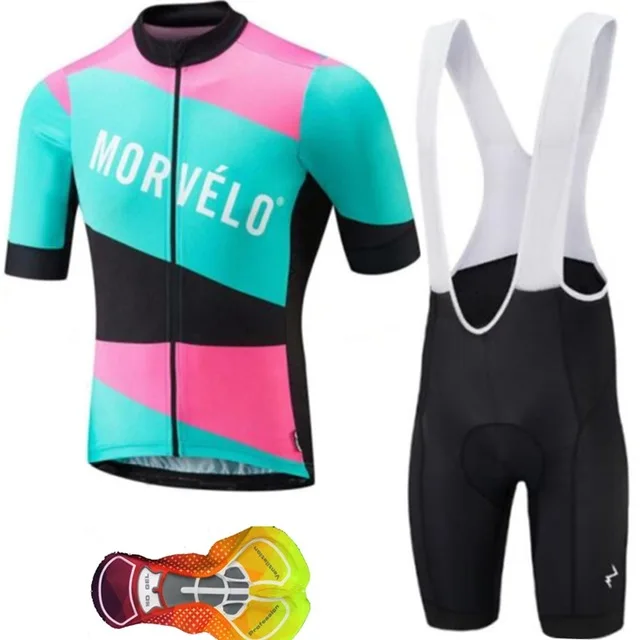 Cycling Jersey 2019 Summer Morvelo Pro Team cycle Bike Clothing 16D Bib Shorts Set Men MTB Ropa Ciclismo hombre Bicycle Clothes | Спорт и
