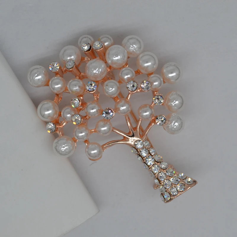 Zhen томоми Высокое качество Симпатичные дерево имитация-жемчужина кристалл