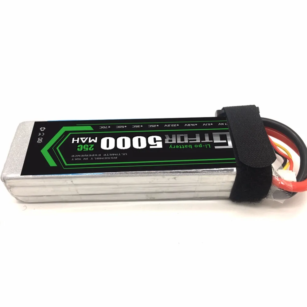 GTFDR Lipo 4S 14 8 в 5000 мАч 25C для игрушек с дистанционным управлением Радиоуправляемый