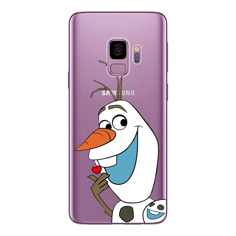 Чехол для samsung Galaxy S7 Edge S8 S9 Plus, мягкий силиконовый чехол из ТПУ с милым Минни Микки, защитный чехол для телефона - Цвет: 256