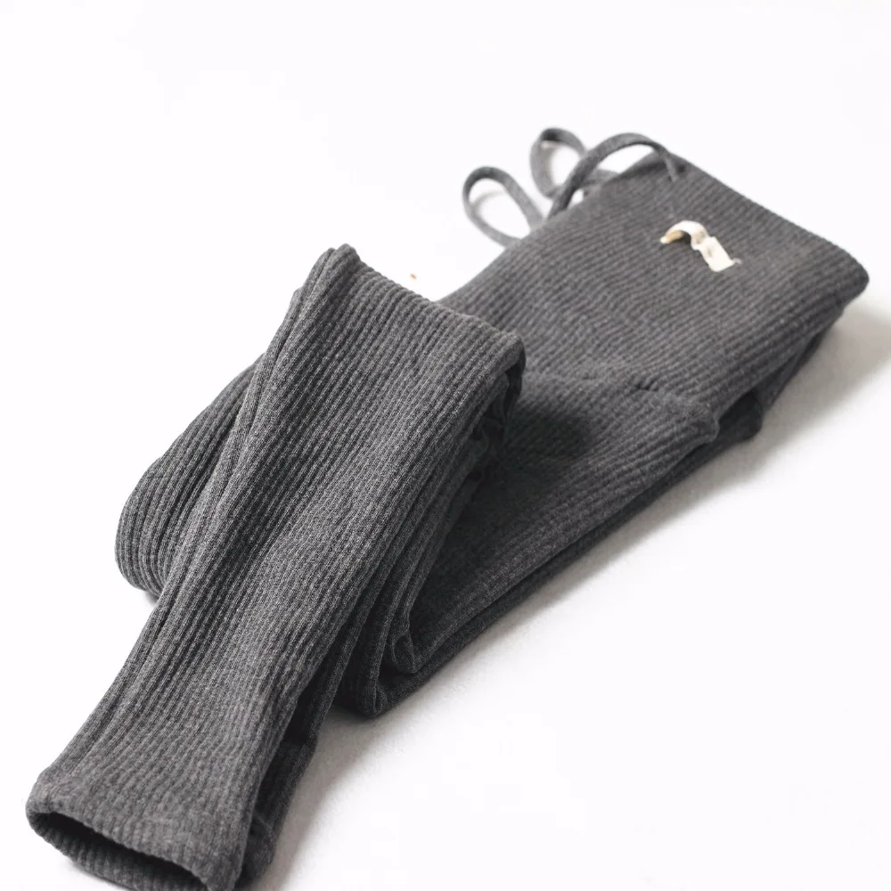 Двойной слой! беременные Женщины Леггинсы нить хлопок теплый плюс бархат толстые