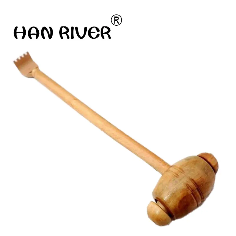 HANRIVER Multifunctional massagers dual-purpose massage hammer double belt scratching stick beat beats | Красота и здоровье
