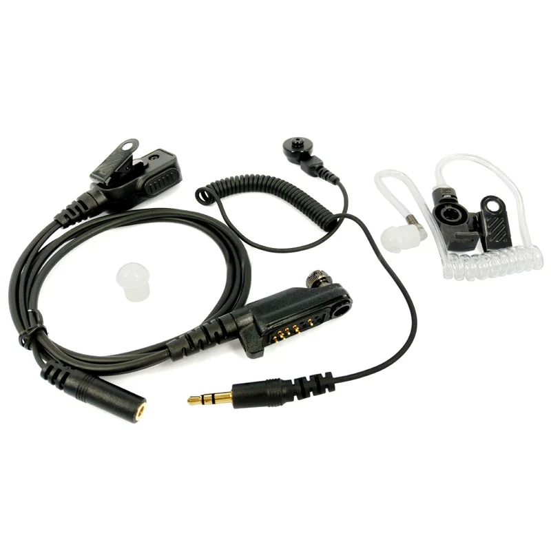 Портативная рация Air Acoustic Tube Headset для HYT Hytera PD600 PD602 PD605 PD662 PD665 PD680 PD682 PD685 X1p X1e