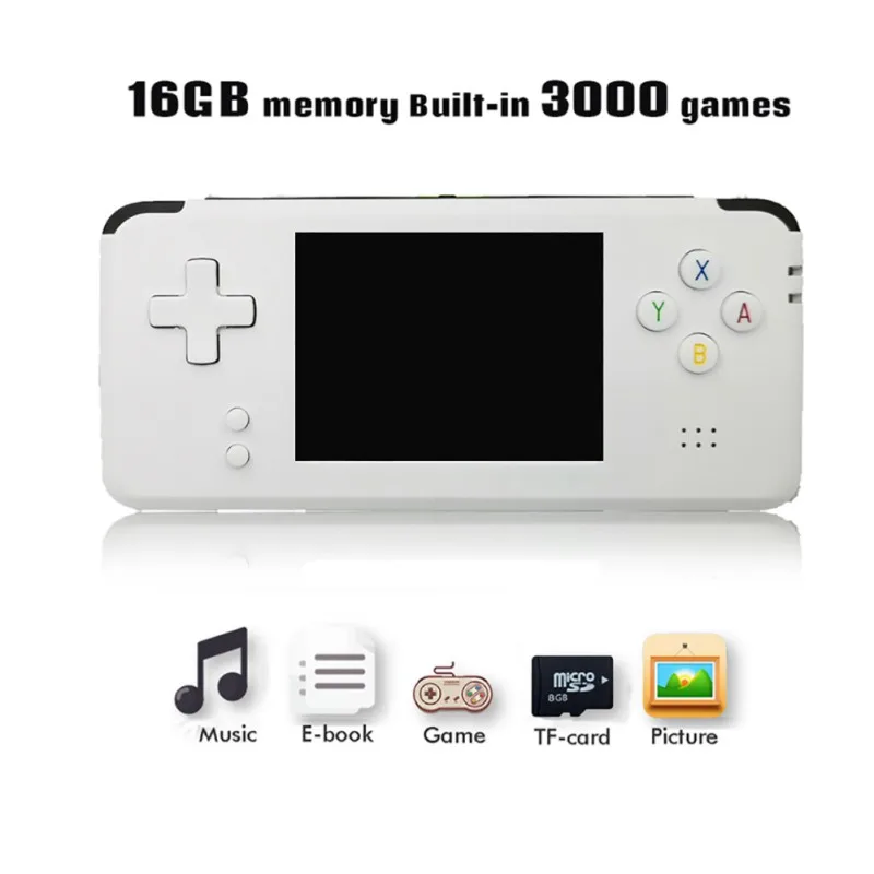 

Portable Mini Video Handheld Game Console 16GB Video Game Handheld Game Player