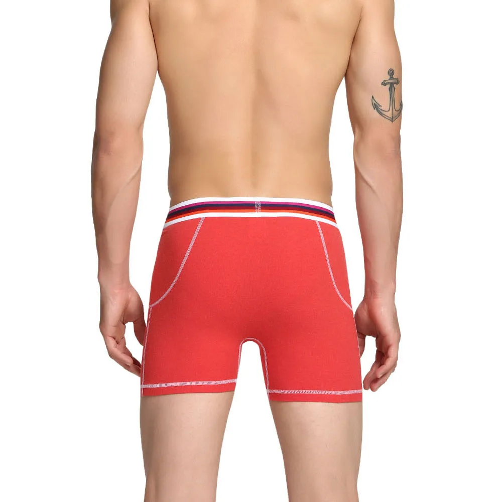 Лидер продаж 2019 мужское длинное нижнее белье боксеры Брендовое модное шорты