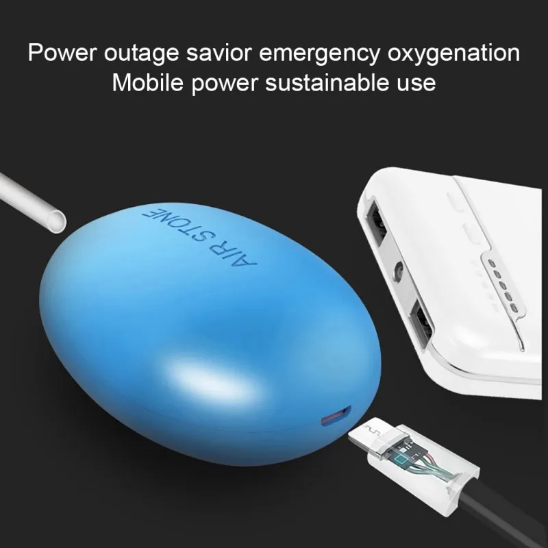 Домашний кислородный насос USB CO2 озоновое оборудование портативный аквариум