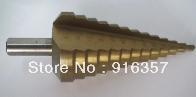 Ступенчатое сверло из быстрорежущей стали 4 39 мм 13 шагов 100 компл./лот|step drill bit