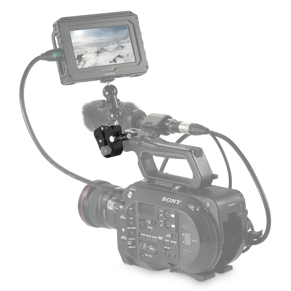 Быстросъемный зажим SmallRig для камеры супер с резьбой 1/4 Arri расположение отверстий