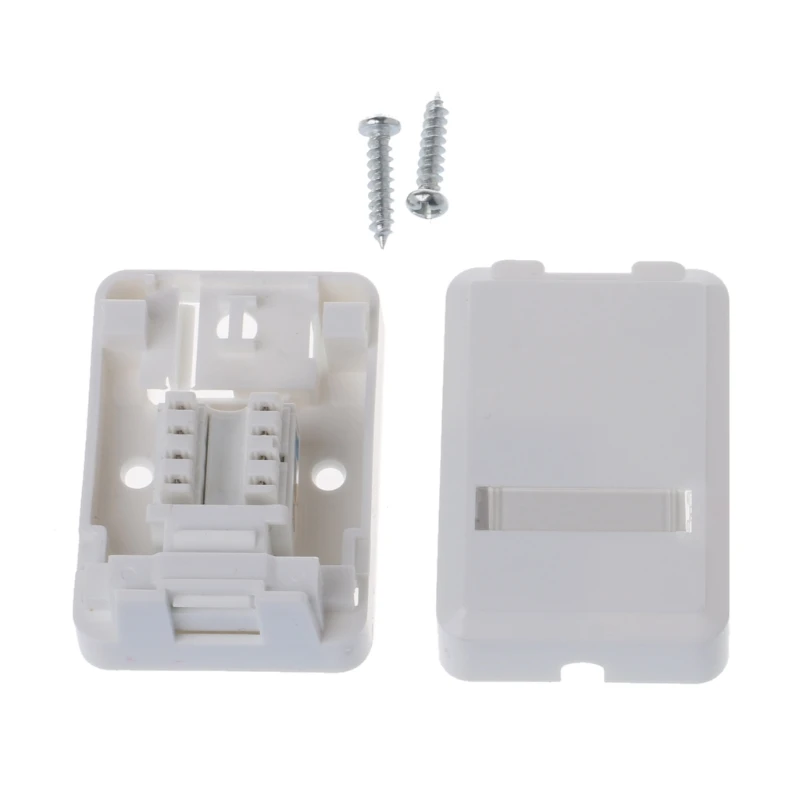 Корпус RJ с модулем Cat6 настольный корпус однопортовая панель для RJ45 RJ11 AMP