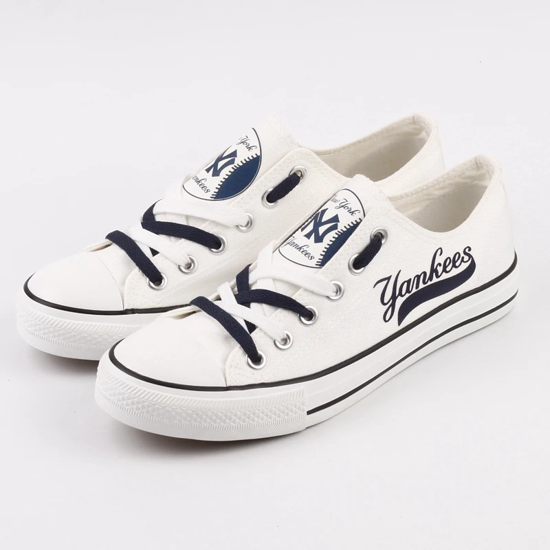 E-LOV Low Top Men White Flat Shoes Customization Printed America Team Logo Adults Casual Walking Outdoor Espadrilles | Обувь