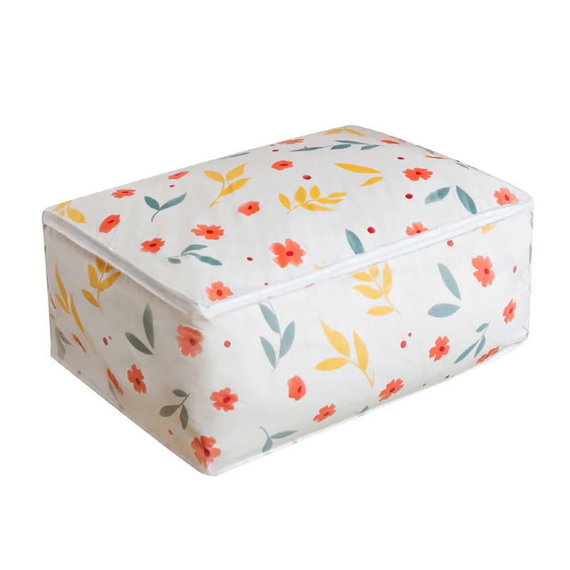 Сильный складная сумка для хранения одежды одеяло Стёганое гардероб органайзер