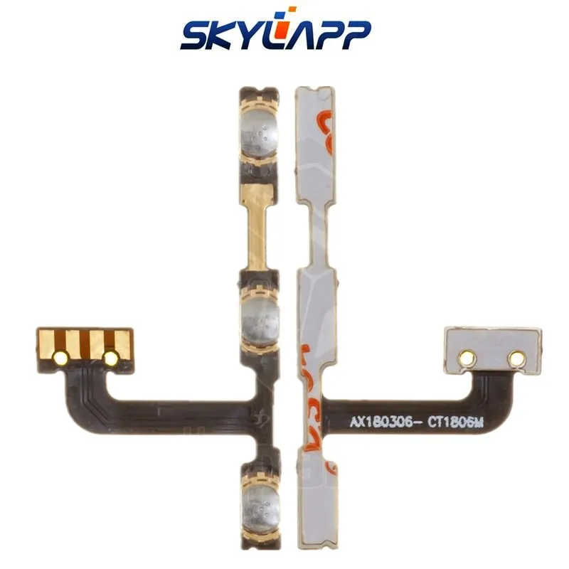 Плоский кабель для Xiaomi Redmi Note 5 пусковая кнопка Разъем Гибкая лента гибкий плоский кабель Бесплатная доставка