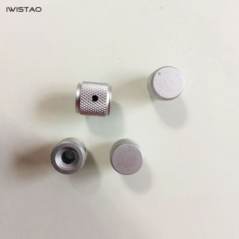IWISTAO твердый Потенциометр ручка накатанный полностью алюминиевый HIFI усилитель