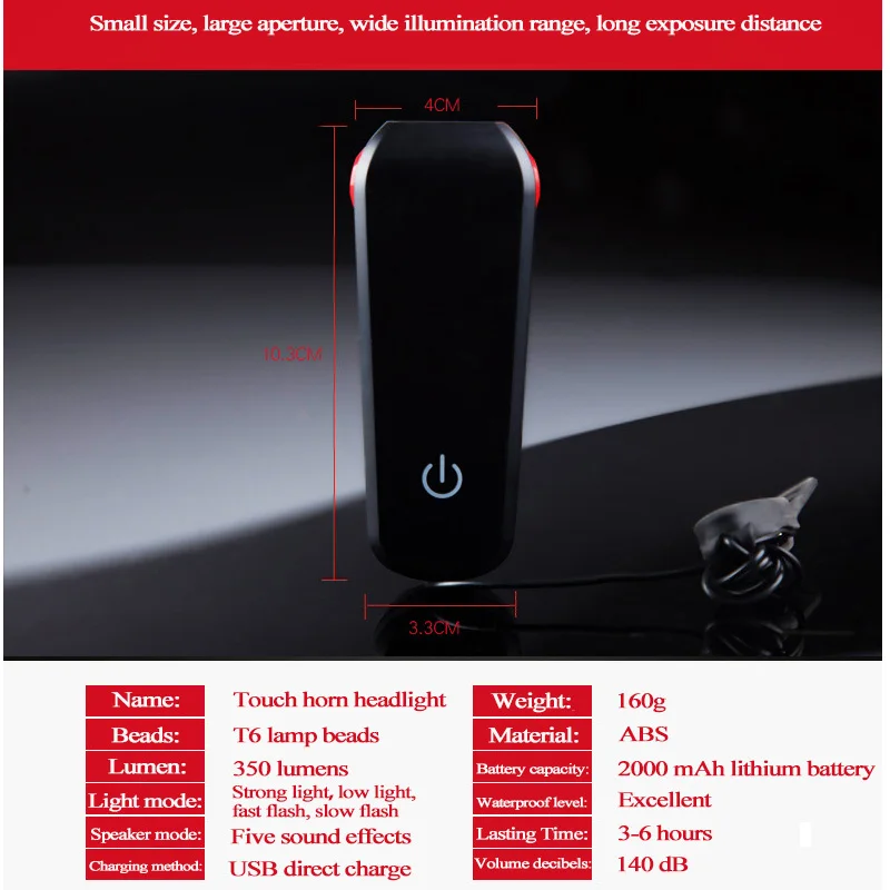 Sireck велосипедные фары usb Зарядка Светодиодный лампа велосипед передний свет