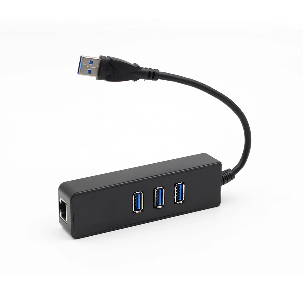 USB 3 0 концентратор Ethernet RJ45 Lan сетевая карта 1000 Мбит/с гигабитный адаптер usb хаб для