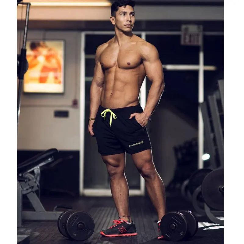 Мужские шорты GYMNORTH повседневные быстросохнущие дышащие шорты-бермуды летние для