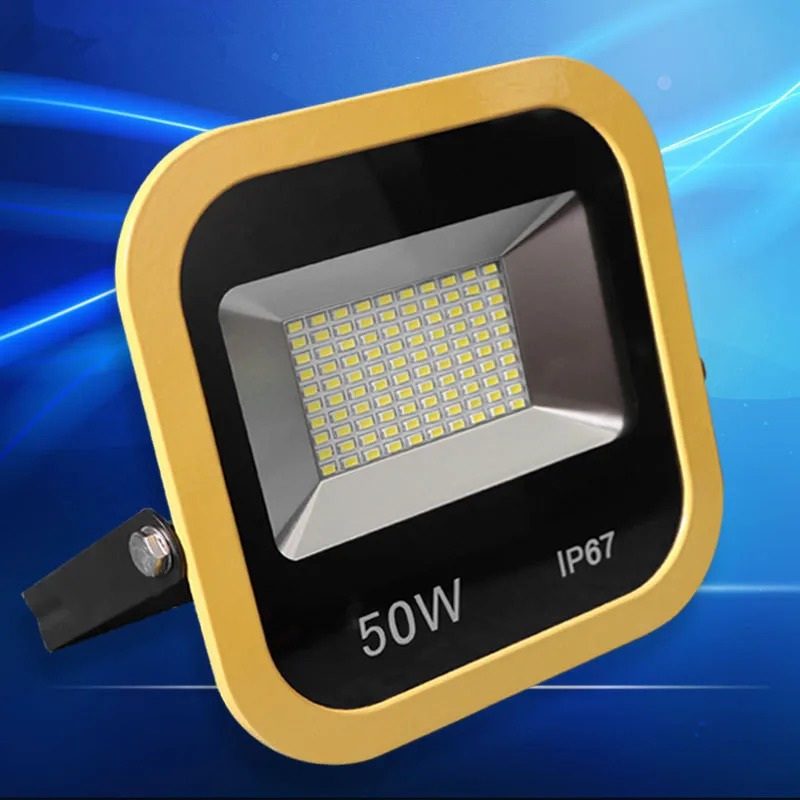 Светодиодный прожектор светильник AC220V SMD 10W 30W 50W 100W 150W белый/теплый белый с умным