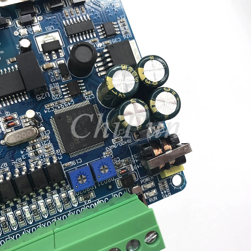 Высокоскоростная плата FX1N FX2N FX3U-24MT PLC с чехлом 6AD 2DA RTC 485 общением | Обустройство