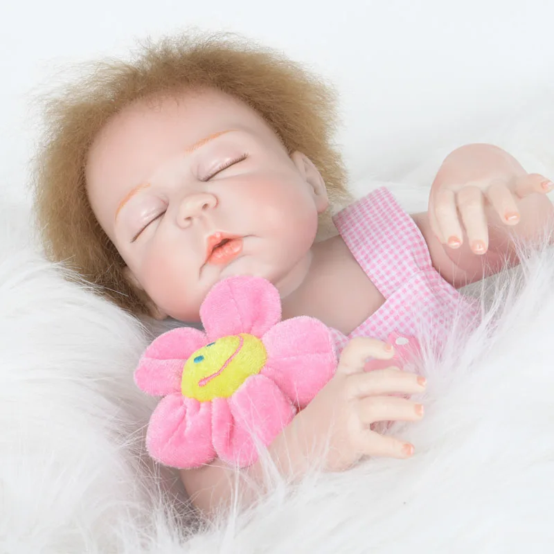 LEOOFU 55 см 22 дюймов bebe Кукла реборн принцессы для девочек подарок на Новый год