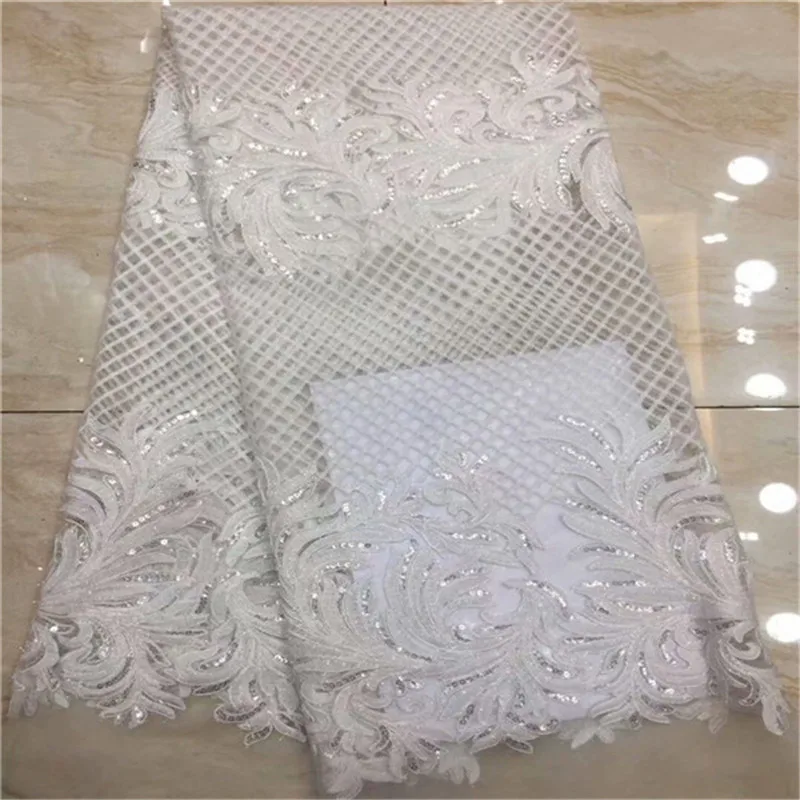 Новинка 2019 французское нигерийское кружево ткани высокого качества Африканское