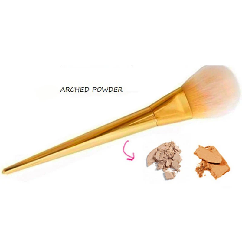 2 шт Макияж Мягкий Цвет арочный порошок Профессиональная Золотая Экологически