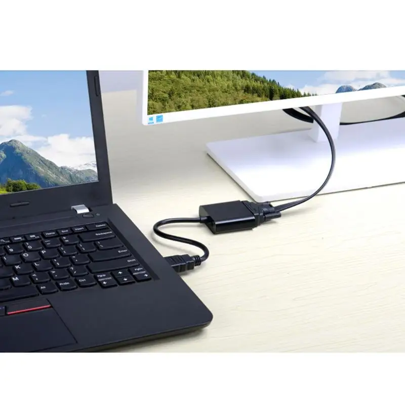 1 шт. мужского и женского пола совместимому с HDMI VGA видео адаптер HD ТВ ЭЛТ-ТВ для XBOX