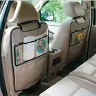 Защитный чехол для спинки автомобильного сиденья, для детей, сумка для хранения коврика, идеально подходит для большинства транспортных средств, 100%