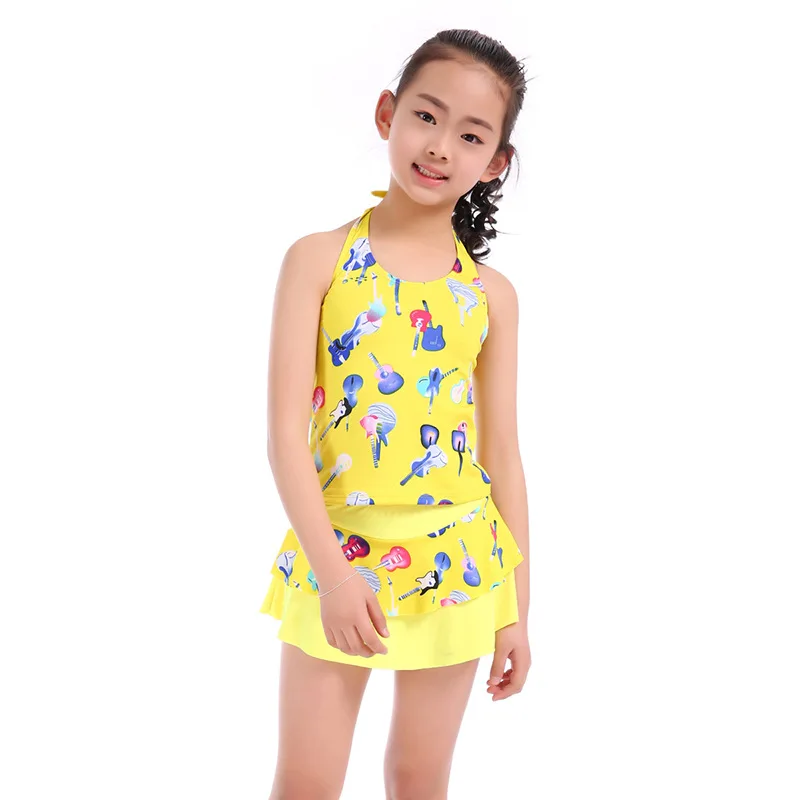 Детская одежда для купания модель 2019 года купальный костюм из двух предметов с