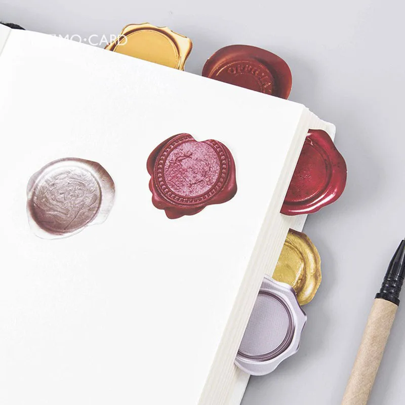 

45 Pcs/pack Cute Paint Seal Decorative Sticker Set Diary Album Label Stickers DIY Stationery Stickers Gift Diary Deco Pack TZ58