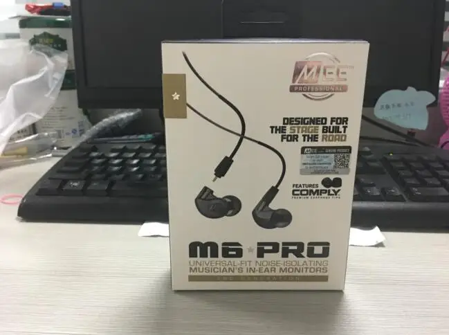 Оригинальные шумоизолирующие внутриканальные мониторы M6 PRO 2 го поколения для