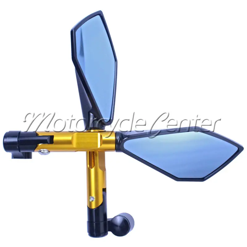 Универсальные Длинные и Короткие алюминиевые боковые зеркала заднего вида для