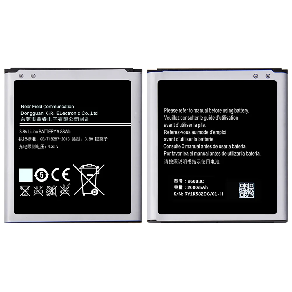 Battery For Samsung S4 Original Mobile Phone Li-ion 2600mAh With NFC Replacement Batteria Free Tools Retail Package | Мобильные