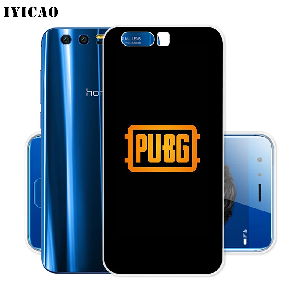 Iyicao PUBG игры мягкий силиконовый чехол для huawei Y9 Y7 Y6 Prime Honor 8C 8X8 9 10 Lite 7X 7C 6A 7A Pro крышка